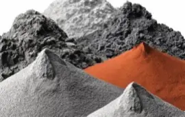 Powdered metal materials